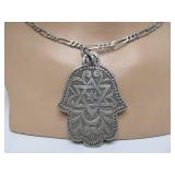 Large Vintage Moroccan Hand Necklace