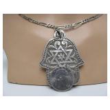 Large Vintage Moroccan Hand Necklace