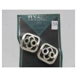 2 Sets of Unworn Elysium Sterling Silver Earrings