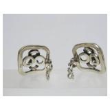2 Sets of Unworn Elysium Sterling Silver Earrings