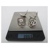 2 Sets of Unworn Elysium Sterling Silver Earrings