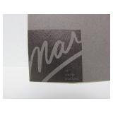 Unworn Retro Vintage MAR Sterling Silver Pendant Necklace w/Pearl