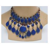 Lovely Vintage Middle Eastern Necklace w/Lapis