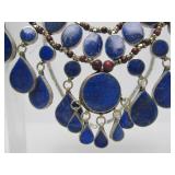 Lovely Vintage Middle Eastern Necklace w/Lapis