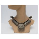 Large Ornate Vintage Yemeni / Middle Eastern Necklace