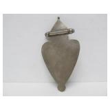 Large Antique Turkman Heart Pendant