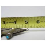 Large Antique Turkman Heart Pendant