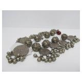 Wonderful Large Antique Bedouin Full of Large Genuine Silver Old Coins