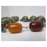 Wonderful Large Antique Bedouin Full of Large Genuine Silver Old Coins