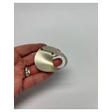 Large Sterling Silver 3D Sculptural Brooch