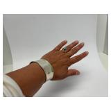 Large Sterling Silver Cuff Bracelet #2