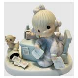 Precious Moments - You Are The Type I Love Figurine & Praise The Lord anyhow - Jonathan & David 1982