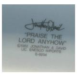 Precious Moments - You Are The Type I Love Figurine & Praise The Lord anyhow - Jonathan & David 1982