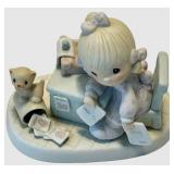 Precious Moments - You Are The Type I Love Figurine & Praise The Lord anyhow - Jonathan & David 1982