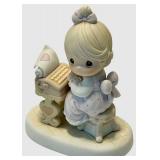 Precious Moments - You Are The Type I Love Figurine & Praise The Lord anyhow - Jonathan & David 1982