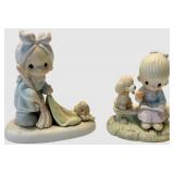 Precious Moments - Loving Is Sharing & Sweep all your Worries Away