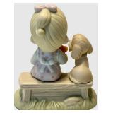 Precious Moments - Loving Is Sharing & Sweep all your Worries Away