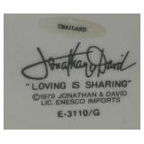 Precious Moments - Loving Is Sharing & Sweep all your Worries Away