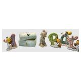 Precious Moments May Emerald Color of Patience with Treasure Chest and Angel Figurine