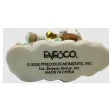 Precious Moments May Emerald Color of Patience with Treasure Chest and Angel Figurine