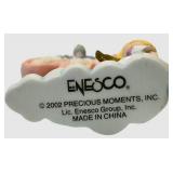 Precious Moments May Emerald Color of Patience with Treasure Chest and Angel Figurine