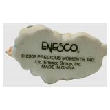 Precious Moments May Emerald Color of Patience with Treasure Chest and Angel Figurine