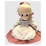 Precious Moments Dolls (Lot of 3) - 2 Dolls & Moments Last Forever Book by Laura C. Martin