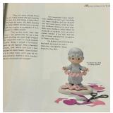 Precious Moments Dolls (Lot of 3) - 2 Dolls & Moments Last Forever Book by Laura C. Martin