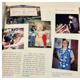 Precious Moments Dolls (Lot of 3) - 2 Dolls & Moments Last Forever Book by Laura C. Martin