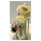 Precious Moments Dolls (Lot of 3) - 2 Dolls & Moments Last Forever Book by Laura C. Martin