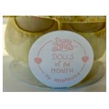 Precious Moments Dolls (Lot of 3) - 2 Dolls & Moments Last Forever Book by Laura C. Martin