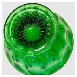 Anchor Hocking & Jeanette Vintage Glass Bowls with Decorative Press Pattern Set of 2