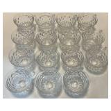 15 - Fostoria Glass Punchbowl Cups