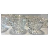 15 - Fostoria Glass Punchbowl Cups