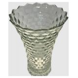Crystal Cut Glass Vases (Lot of 2)