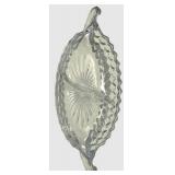 Crystal Cut Glassware Set - Compote Dishes & Candlestick Holders including Fostoria American Clear