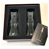 Orrefors SE-38040 Crystal Candlesticks