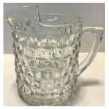 Crystal Pitchers - (Lot of 2)