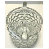 Crystal Pitchers - (Lot of 2)