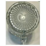 Crystal Pitchers - (Lot of 2)