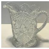 Crystal Pitchers - (Lot of 2)