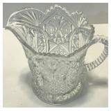 Crystal Pitchers - (Lot of 2)