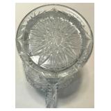 Crystal Pitchers - (Lot of 2)