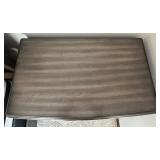 Side Table- Weathered Gray Wood with Silver Bar Pulls - Lots 100, 101. 102 are Matching