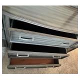 Espresso Dresser with Mirror - Multi-Drawer Bedroom Storage - Lots 100, 101. 102 are Matching