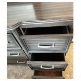 Espresso Dresser with Mirror - Multi-Drawer Bedroom Storage - Lots 100, 101. 102 are Matching