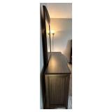 Espresso Dresser with Mirror - Multi-Drawer Bedroom Storage - Lots 100, 101. 102 are Matching