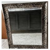 Mirror with Mosaic Tile Border - Wall Mirror