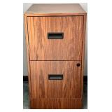 Wooden Filing Cabinet & Vintage Sheet Music Collection