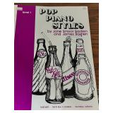 Wooden Filing Cabinet & Vintage Sheet Music Collection